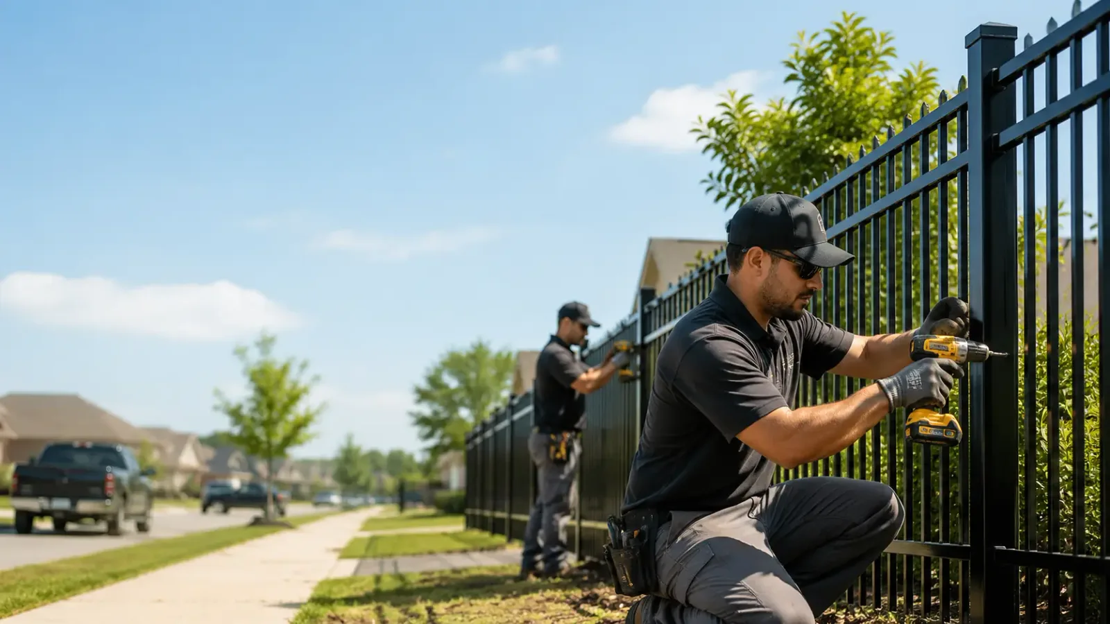 Metal Fence Installation in Hartford, MI